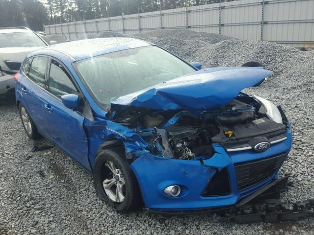 1FAHP3K27CL443169 - 2012 FORD FOCUS SE BLUE photo 1