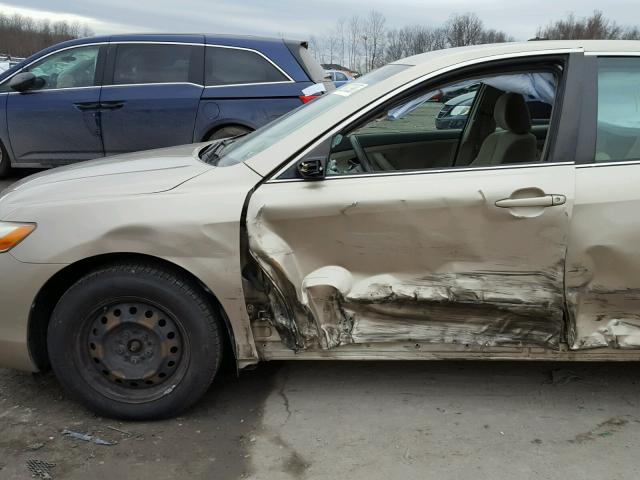 4T1BE46K89U844668 - 2009 TOYOTA CAMRY BASE GOLD photo 9