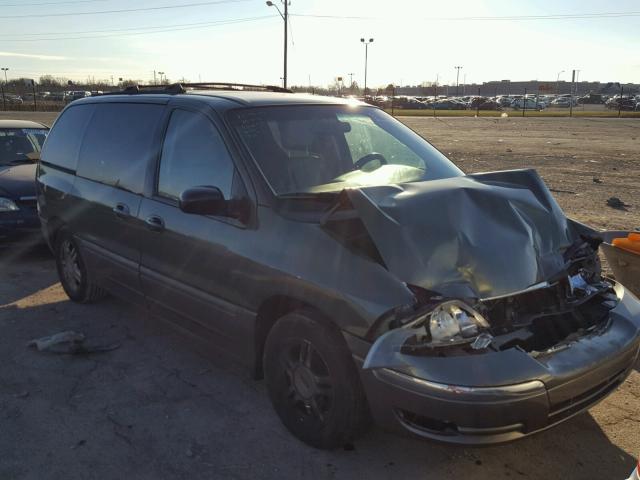 2FMZA53422BA16679 - 2002 FORD WINDSTAR S GREEN photo 1