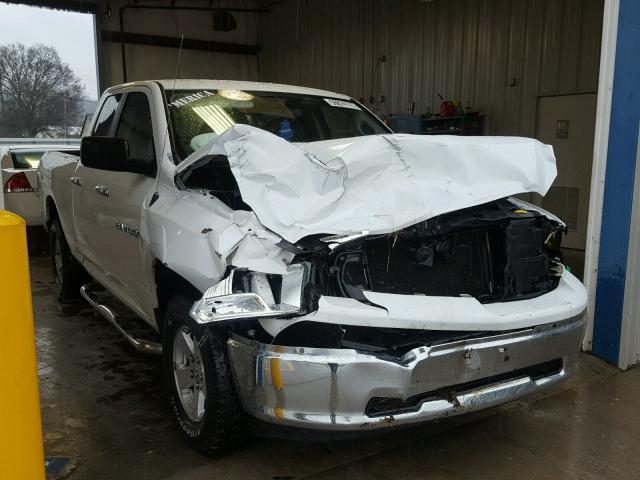 1D7RV1GPXBS647133 - 2011 DODGE RAM 1500 WHITE photo 1