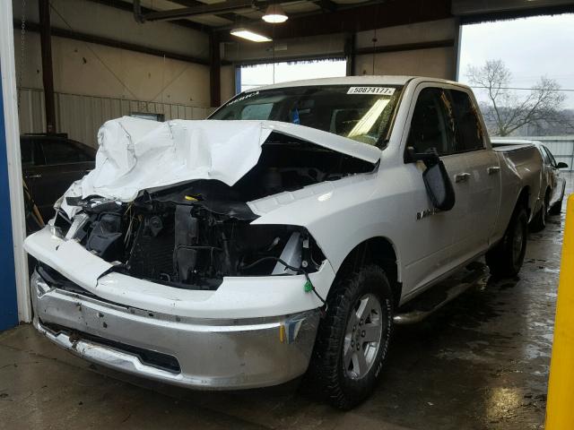 1D7RV1GPXBS647133 - 2011 DODGE RAM 1500 WHITE photo 2