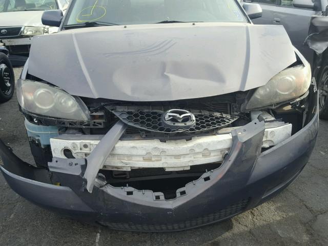 JM1BK32F791206106 - 2009 MAZDA 3 I GRAY photo 9