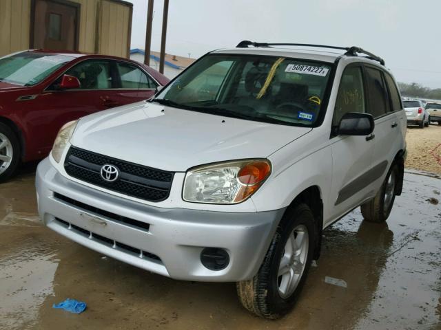 JTEGD20V140009107 - 2004 TOYOTA RAV4 WHITE photo 2