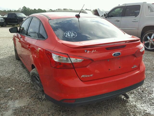 1FADP3F23EL222292 - 2014 FORD FOCUS SE RED photo 3