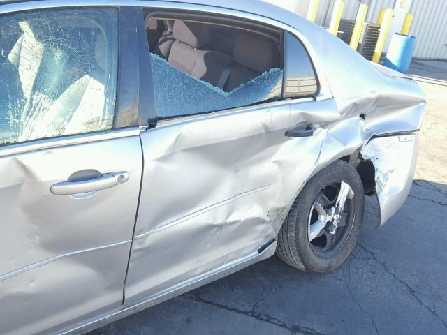 1G1ZG57B28F210740 - 2008 CHEVROLET MALIBU LS 银色 照片 9