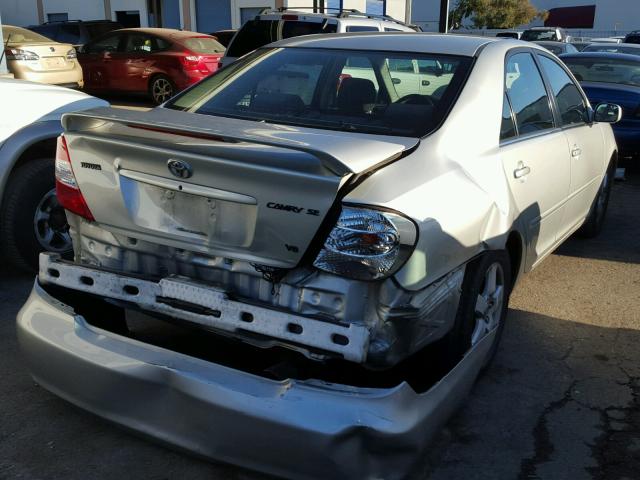 4T1BF32K73U554426 - 2003 TOYOTA CAMRY LE SILVER photo 4