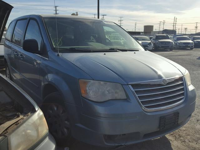 2A8HR44E69R526926 - 2009 CHRYSLER TOWN & COU BLUE photo 1