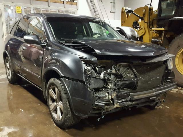 2HNYD2H35DH517405 - 2013 ACURA MDX TECHNO GRAY photo 1