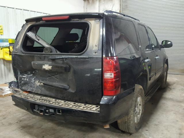 1GNFC13C48R245606 - 2008 CHEVROLET TAHOE C150 BLACK photo 4