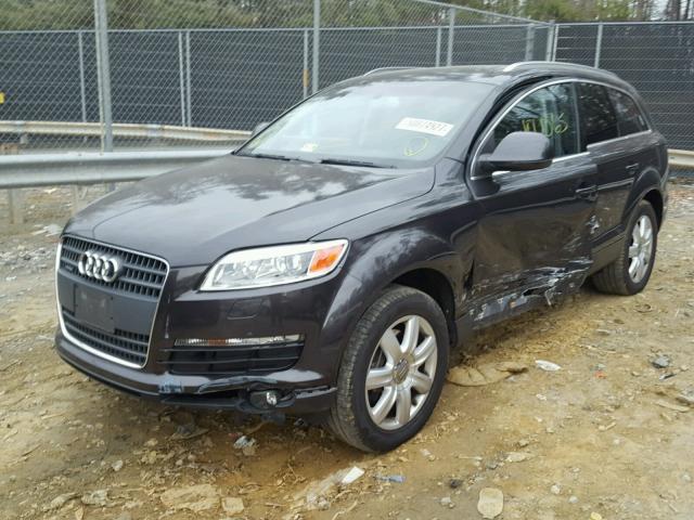 WA1BY74L87D057378 - 2007 AUDI Q7 3.6 QUA GRAY photo 2