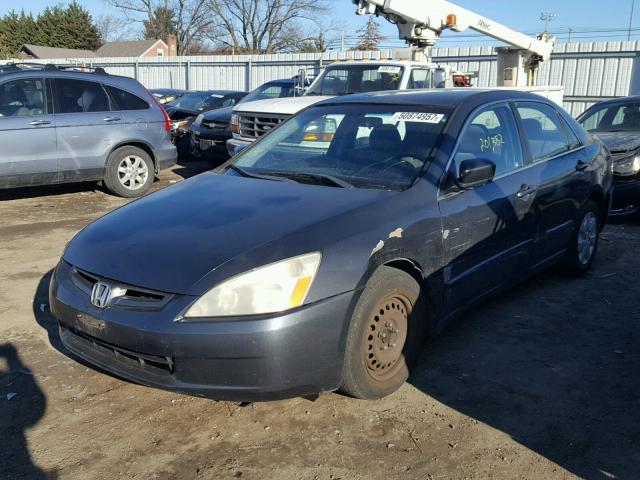 1HGCM56383A067221 - 2003 HONDA ACCORD LX CHARCOAL photo 2