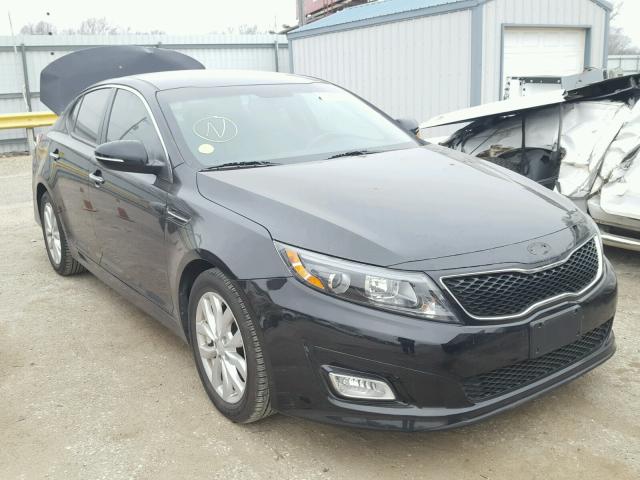 5XXGN4A75FG450981 - 2015 KIA OPTIMA EX BLACK photo 1