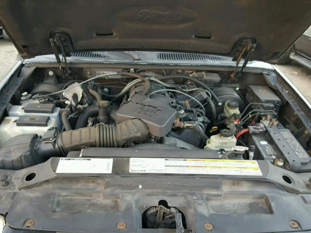 1FMYU60E12UB64399 - 2002 FORD EXPLORER S BLACK photo 7