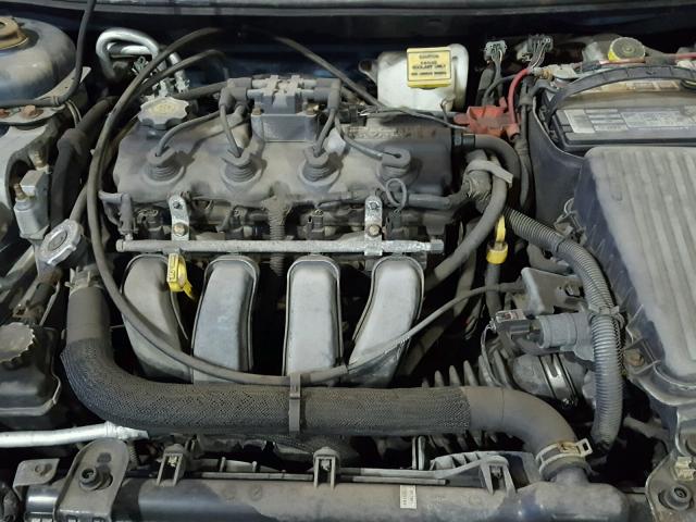 1B3ES56C74D522316 - 2004 DODGE NEON SXT BLUE photo 7