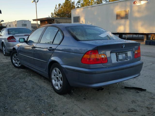 WBAEV33403KL88862 - 2003 BMW 325 I BLUE photo 3