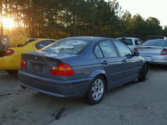 WBAEV33403KL88862 - 2003 BMW 325 I BLUE photo 4