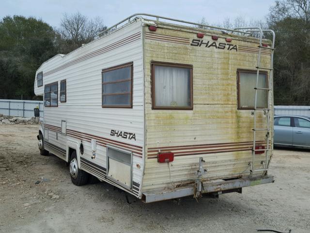 1FDKE30L5HHB14414 - 1987 FORD ECONOLINE TAN photo 3