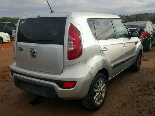 KNDJT2A66D7548978 - 2013 KIA SOUL + SILVER photo 4