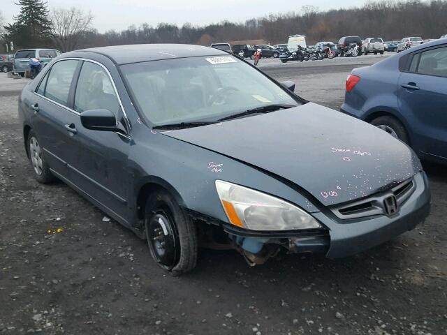 1HGCM55485A088325 - 2005 HONDA ACCORD LX GREEN photo 1