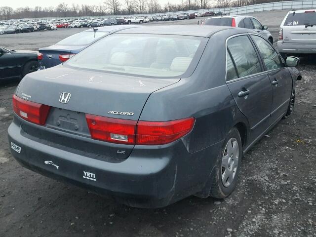 1HGCM55485A088325 - 2005 HONDA ACCORD LX GREEN photo 4