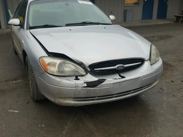 1FAFP53U03A129846 - 2003 FORD TAURUS SE SILVER photo 9