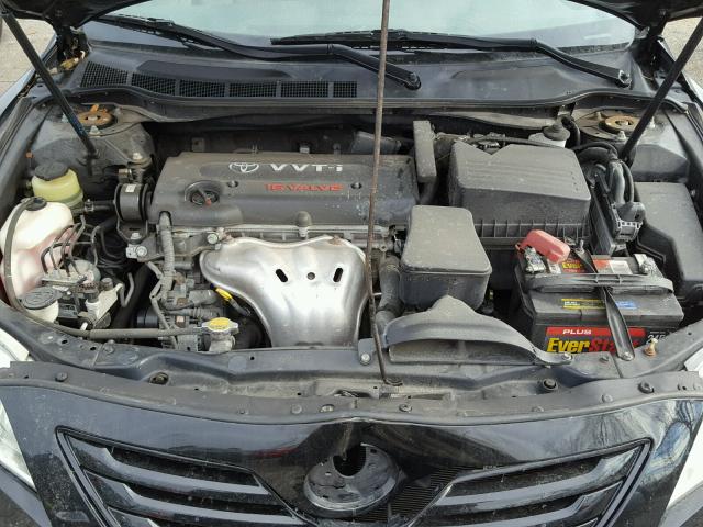 4T4BE46KX9R070798 - 2009 TOYOTA CAMRY BASE BLACK photo 7