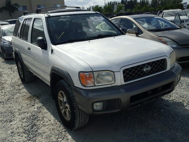 JN8DR09Y61W605840 - 2001 NISSAN PATHFINDER WHITE photo 1