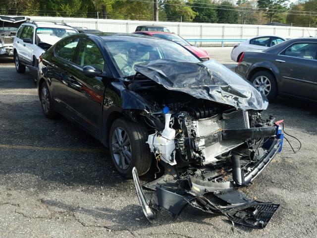 5NPD84LF3HH045580 - 2017 HYUNDAI ELANTRA SE BLACK photo 1