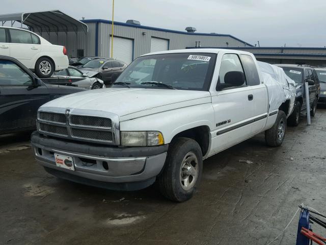 1B7HC13Y8XJ571774 - 1999 DODGE RAM 1500 WHITE photo 2