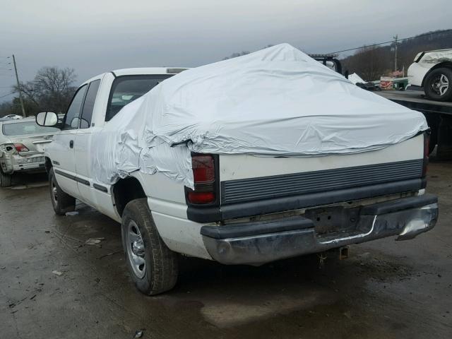 1B7HC13Y8XJ571774 - 1999 DODGE RAM 1500 WHITE photo 3