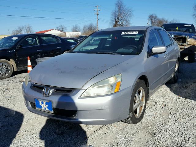 1HGCM56693A006020 - 2003 HONDA ACCORD EX SILVER photo 2