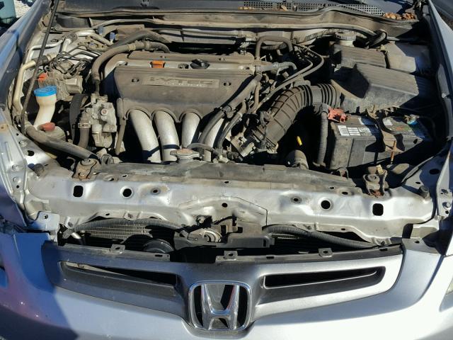 1HGCM56693A006020 - 2003 HONDA ACCORD EX SILVER photo 7