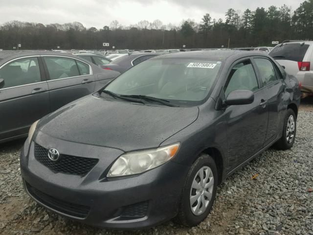 1NXBU4EE0AZ331627 - 2010 TOYOTA COROLLA BA GRAY photo 2