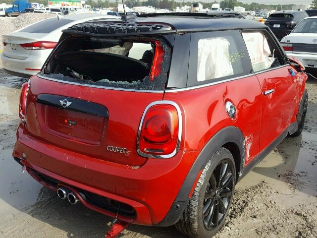 WMWXP7C38H3B94909 - 2017 MINI COOPER S RED photo 4