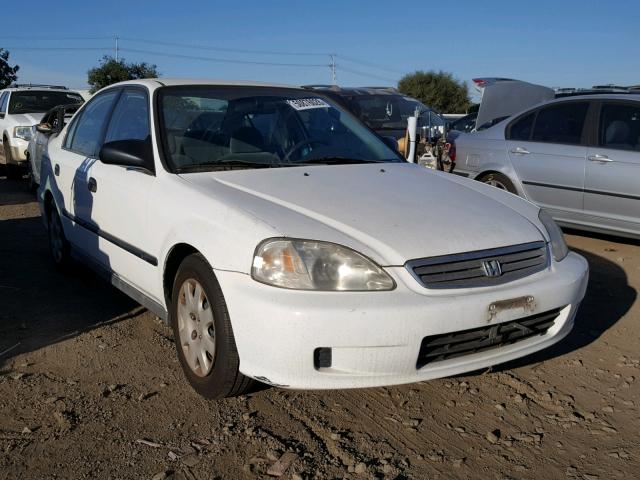 1HGEN1646XL000439 - 1999 HONDA CIVIC GX WHITE photo 1