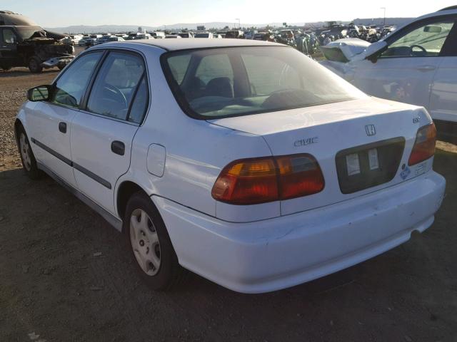 1HGEN1646XL000439 - 1999 HONDA CIVIC GX WHITE photo 3