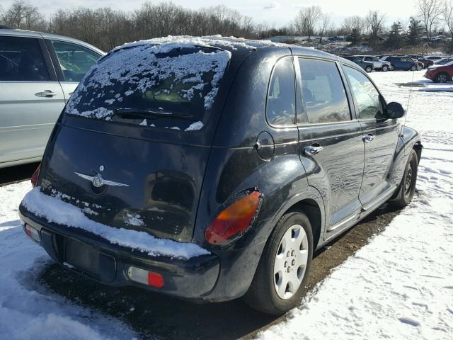 3C4FY58B85T543290 - 2005 CHRYSLER PT CRUISER BLACK photo 4