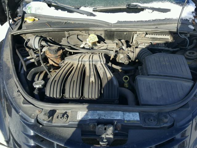 3C4FY58B85T543290 - 2005 CHRYSLER PT CRUISER BLACK photo 7