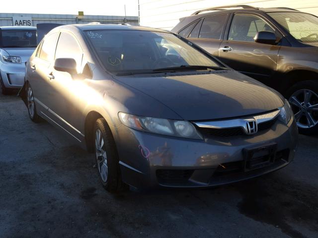 19XFA1F94AE039105 - 2010 HONDA CIVIC EXL GRAY photo 1
