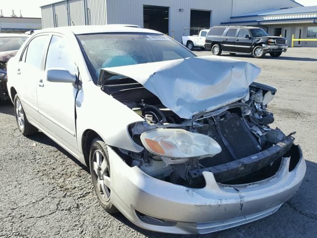 1NXBR32E64Z298413 - 2004 TOYOTA COROLLA CE SILVER photo 1