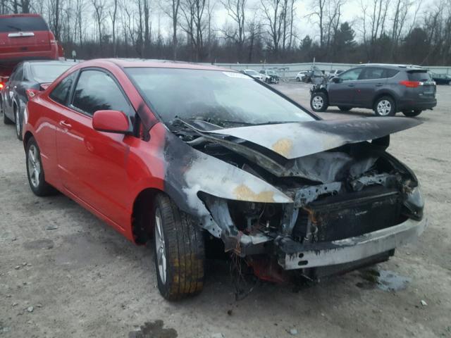 2HGFG12876H573336 - 2006 HONDA CIVIC EX RED photo 1