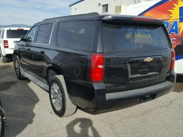 1GNSKHKC8GR135913 - 2016 CHEVROLET SUBURBAN K BLACK photo 3