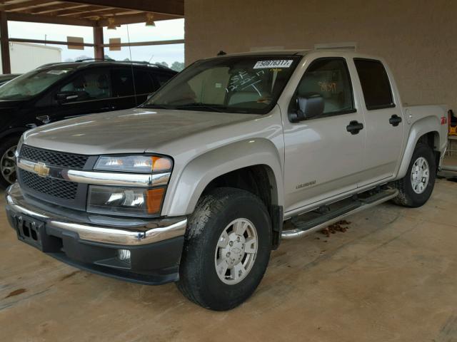 1GCDS136648218145 - 2004 CHEVROLET COLORADO TAN photo 2