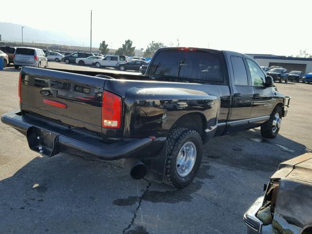 3D7MR48C35G859430 - 2005 DODGE RAM 3500 S BLACK photo 4