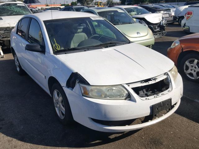 1G8AJ55F06Z144254 - 2006 SATURN ION LEVEL WHITE photo 1