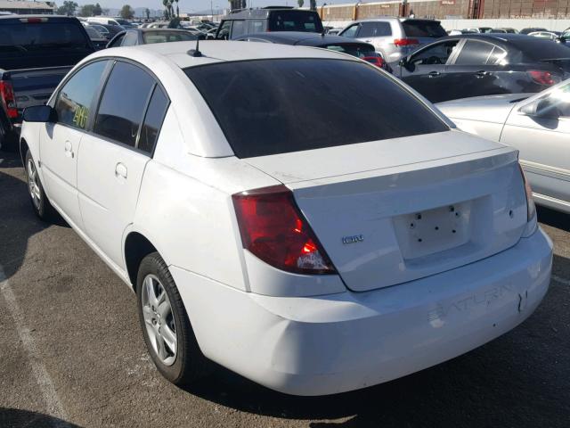 1G8AJ55F06Z144254 - 2006 SATURN ION LEVEL WHITE photo 3