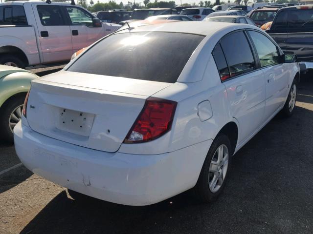 1G8AJ55F06Z144254 - 2006 SATURN ION LEVEL WHITE photo 4