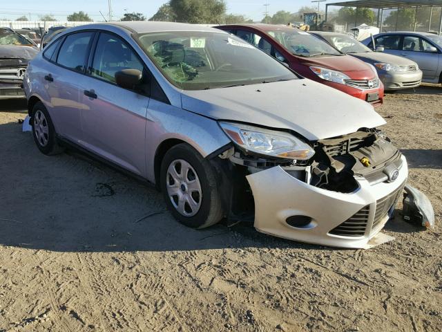 1FAHP3E29CL302096 - 2012 FORD FOCUS S SILVER photo 1