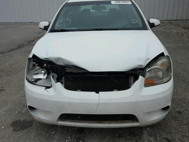 1G1AF5F51A7228013 - 2010 CHEVROLET COBALT 2LT WHITE photo 9