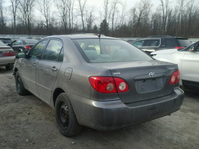 2T1BR32E17C794757 - 2007 TOYOTA COROLLA CE GRAY photo 3